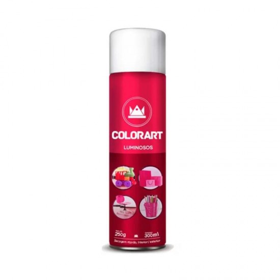 SPRAY COLORART LUMIN. FUNDO BRANCO 300ML