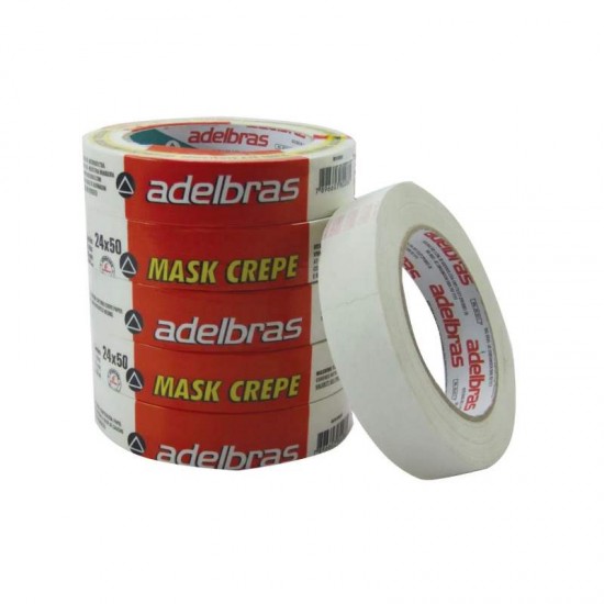 FITA CREPE 24X50 MASK 710 ADELBRAS