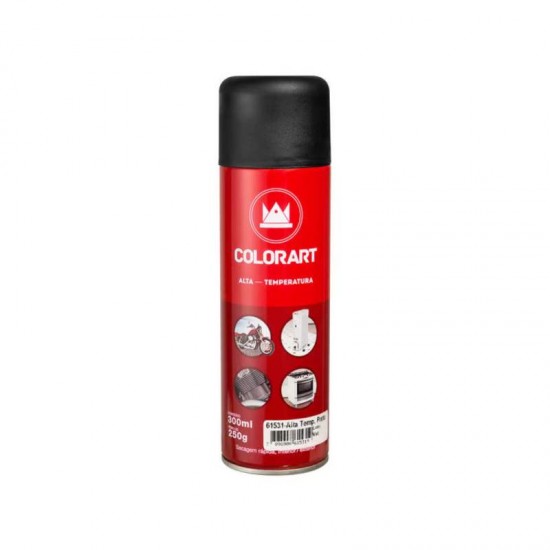 SPRAY COLORART ALT.TEMP. BRANCO 300ML