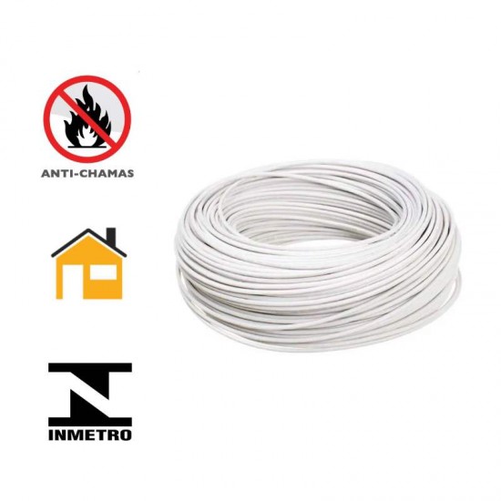 CABO FLEX.ECOFIO  2,5MM  BRANCO