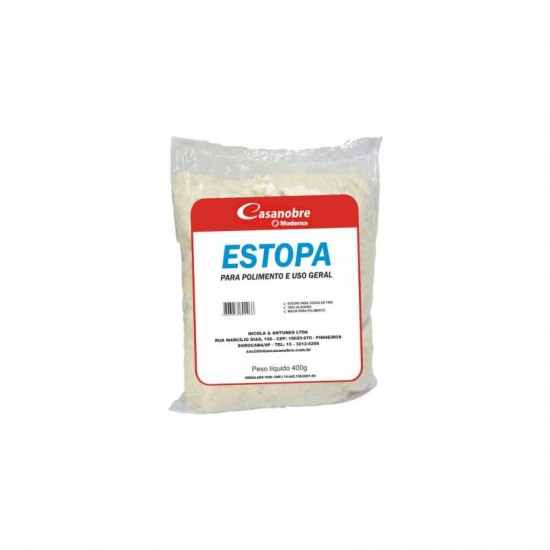 ESTOPA USO GERAL CASANOBRE 400G