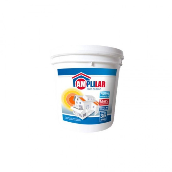 TINTA ACR AMPLILAR BRANCO  3,6L