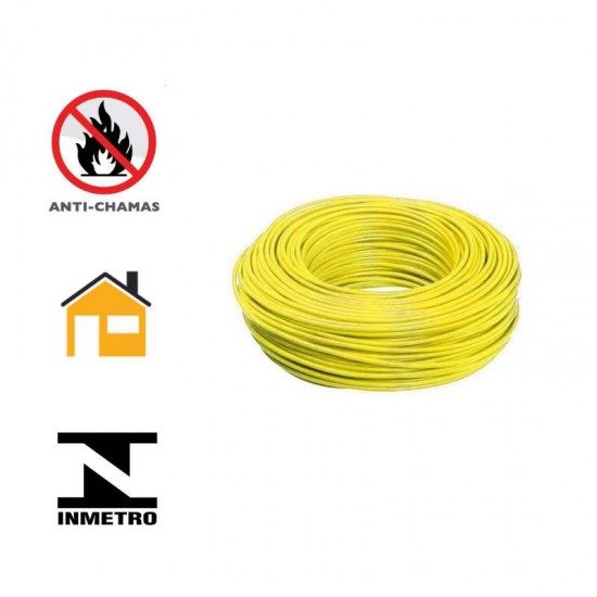 CABO FLEX.ECOFIO  2,5MM  AMARELO