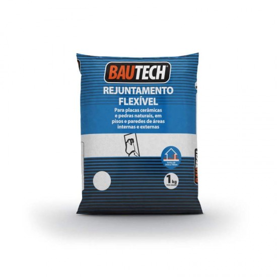 REJUNTE BAUTECH BRANCO 1KG