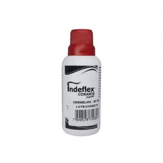 CORANTE INDEFLEX VERMELHO 50ML