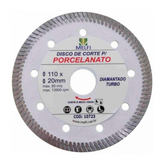 DISCO DIAMANT TB PORCELANATO MELFI 4.1/2