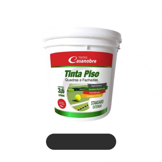 CASANOBRE TINTA PISO PRETO  3,6L