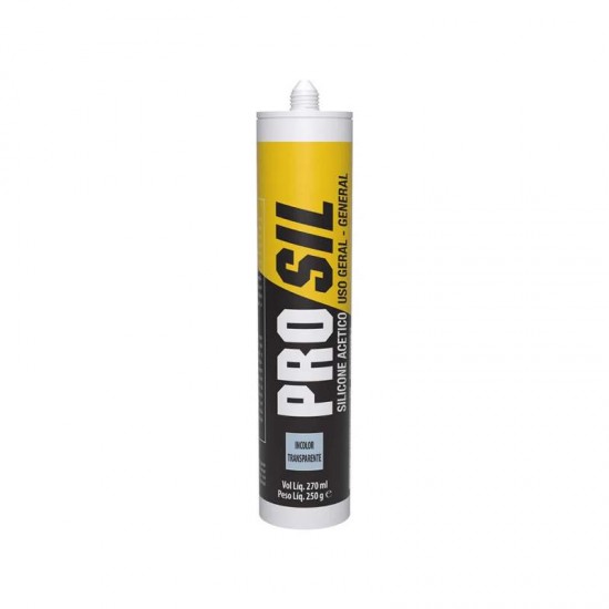 SILICONE BRANCO PRO SIL 270ML SOUDAL