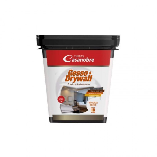 CASANOBRE GESSO E DRYWALL BCO 18L BALDE