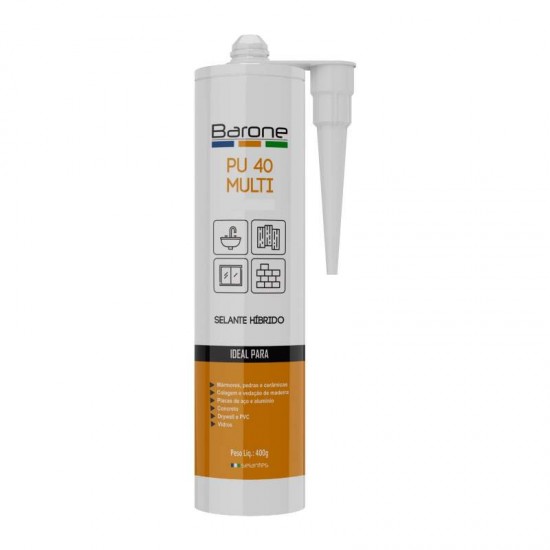 SELANTE PU 40 BARONE BRANCO 400G