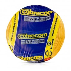 9607 - CABO FLEX.  1,5MM  AMARELO COBRECOM