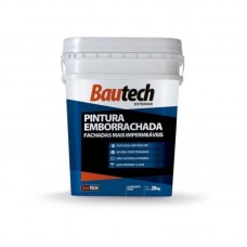 12166 - BAUTECH PINTURA EMBORRACHADA BRANCA 20KG