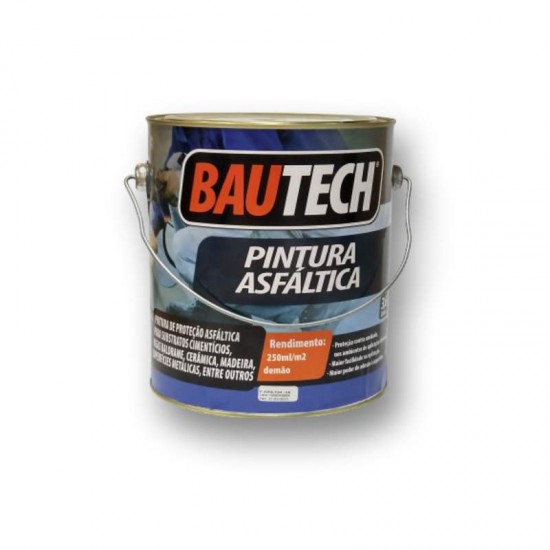 BAUTECH PINTURA ASFALTICA AQUA  3,6L