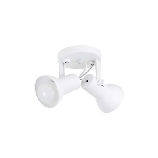 SPOT SOBREP 2 LAMP BRANCO SET  *