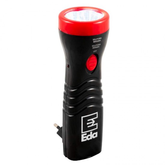 LANTERNA RECARREGAVEL 5LEDS EDA