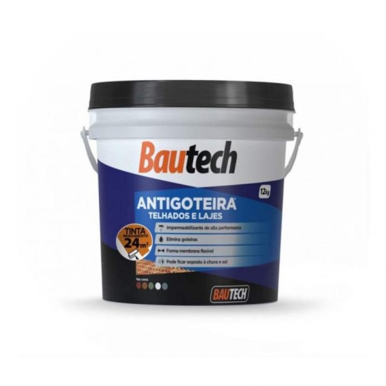 BAUTECH ANTIGOTERA CINZA CONCRETO 12KG *