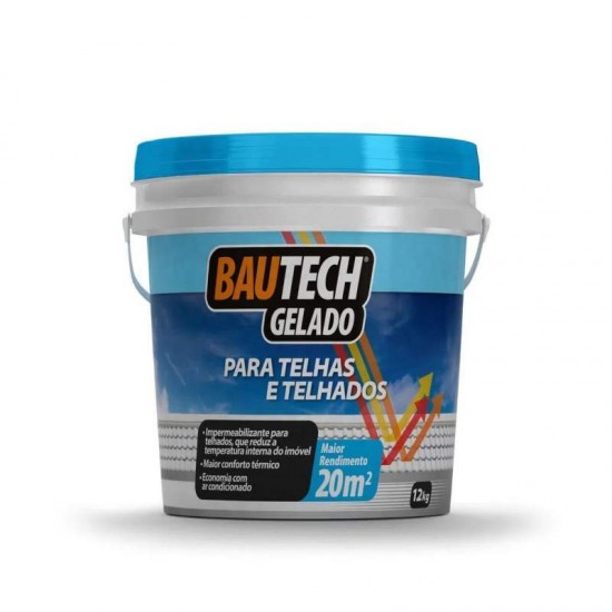 BAUTECH TELHADO GELADO BRANCO 12KG *