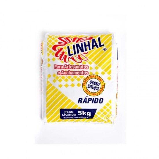 GESSO RAPIDO 1KG LINHAL*