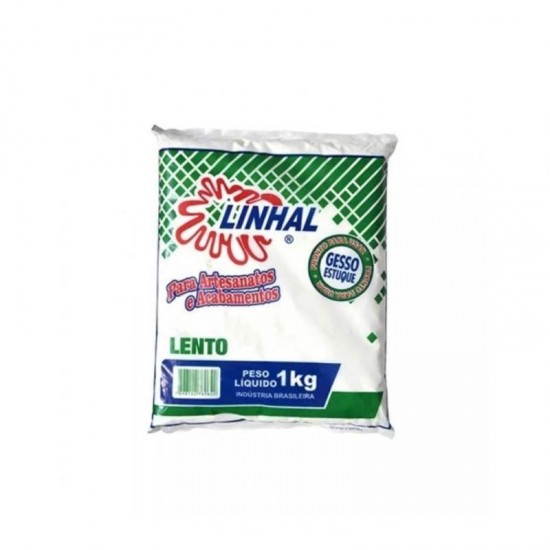 GESSO LENTO 1KG LINHAL*