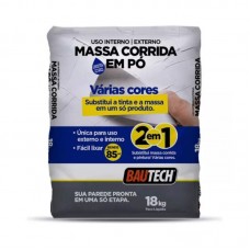 12583 - BAUTECH MASSA CORRIDA EM PO 18KG