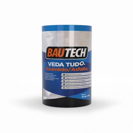 FITA MULTI VEDA TUDO BAUTECH 45CM X 10MT