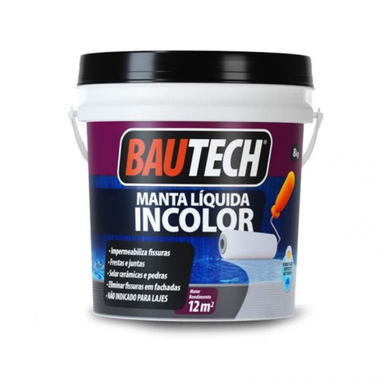 BAUTECH MANTA LIQUIDA INCOLOR 8KG