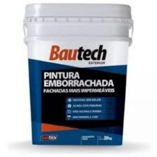 BAUTECH PINT EMBORRACHADA VERDE 20KG