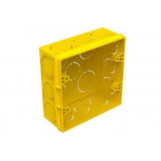 12776 - CAIXA LUZ PLASTICA AMARELA 4X4 AKATO