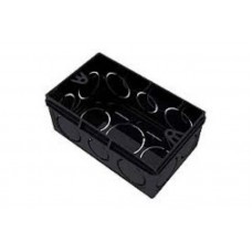 12772 - CAIXA LUZ PLASTICA PRETA 4X2 AKATO
