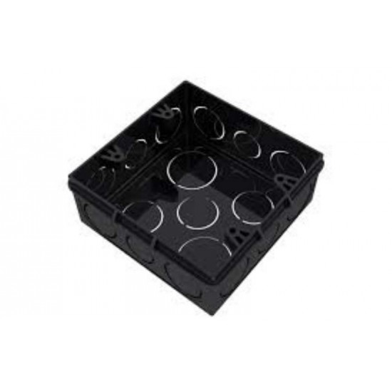 CAIXA LUZ PLASTICA PRETA 4X4 AKATO